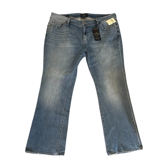 Jeans Lucky Brand 20W Georgia Boot Cut Mid Rise Easy Fit Bootcut Plus Size Women - Picture 2 of 6